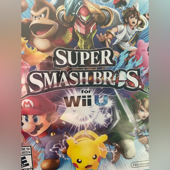 UNOPENED Nintendo Super Smash Bros for Wii U - Picture 4 of 4